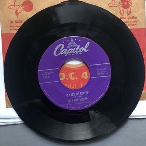 Ella Mae Morse Oh! You Crazy Moon Vinyl 45 Record '54